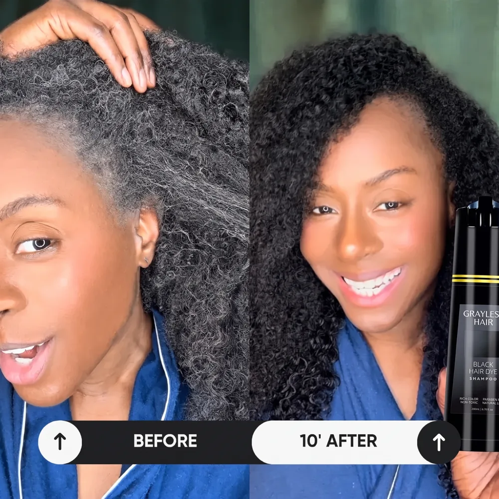 Black before and after